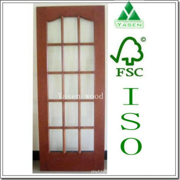 Different Design Swing/Sliding Open Wooden French Door